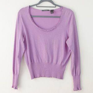 Liz Claiborne | Purple Sweater Women's Large